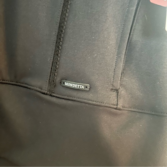 NWT MONDETTA Women's Black Full Zip-up Athleisure Jacket with Hood Size Small - Picture 6 of 9